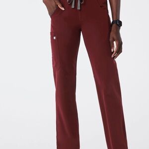 Figs Women’s Burgundy Scrub Pants